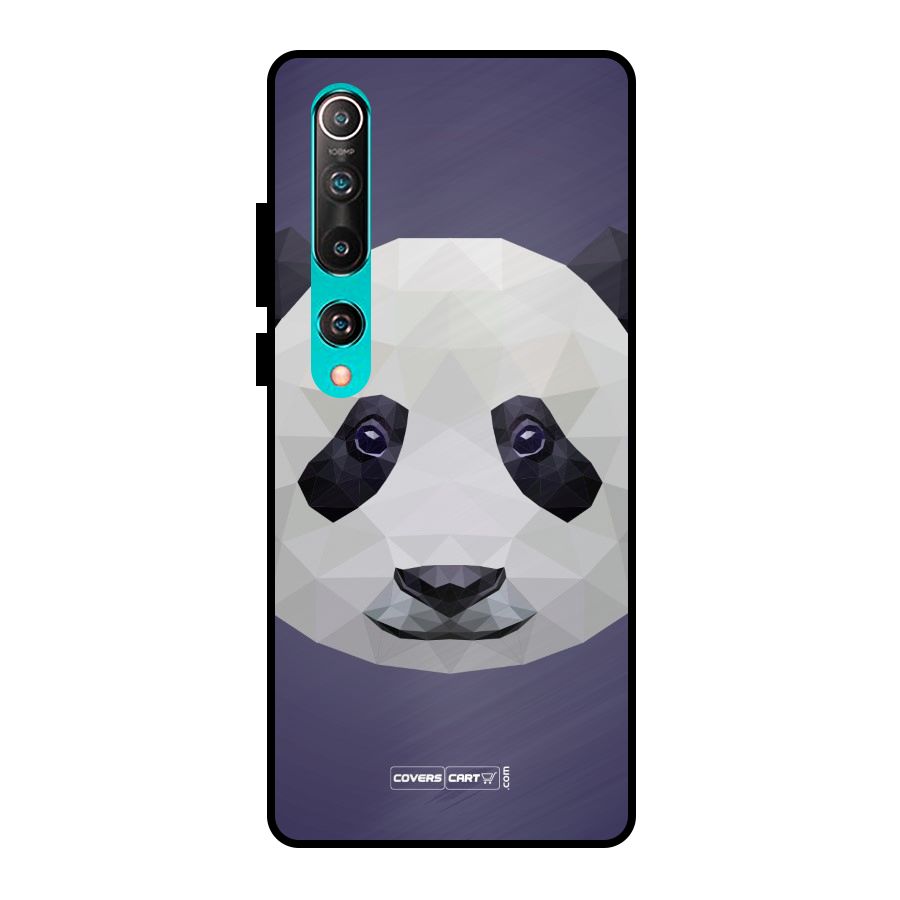 Polygon Panda Metal Back Case for Mi 10