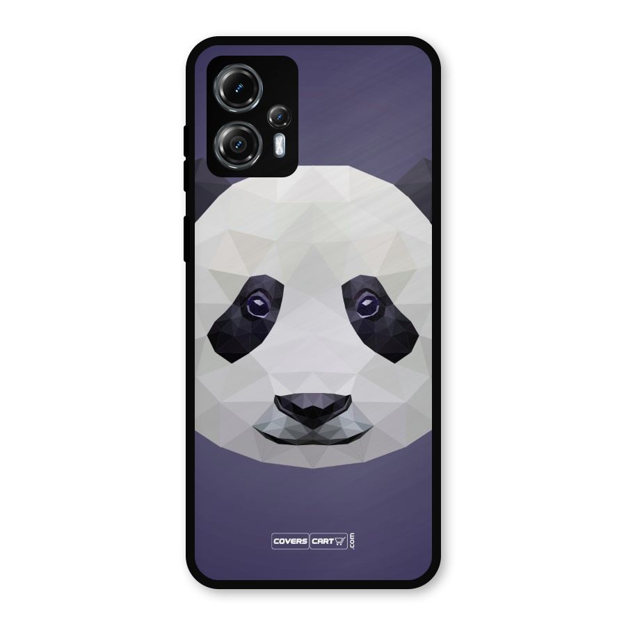 Polygon Panda Metal Back Case for Moto G13