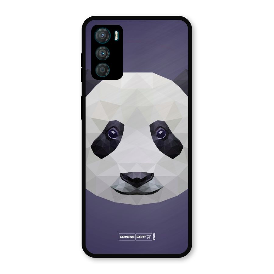 Polygon Panda Metal Back Case for Moto G42