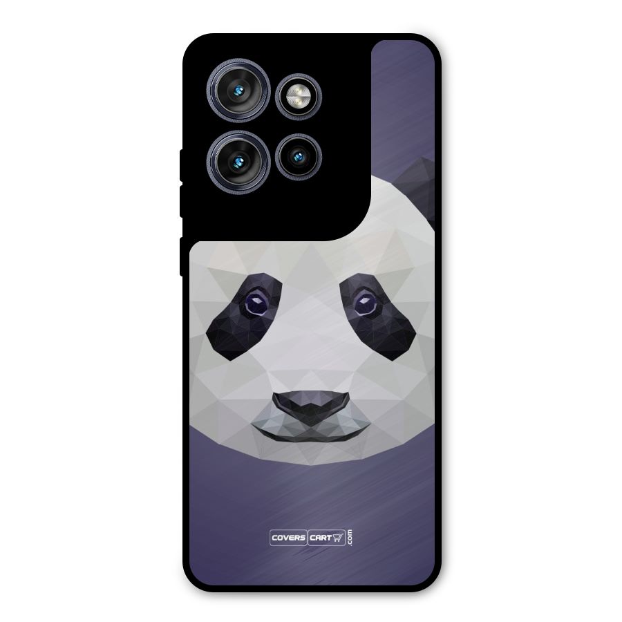 Polygon Panda Metal Back Case for Motorola Edge 50 Neo