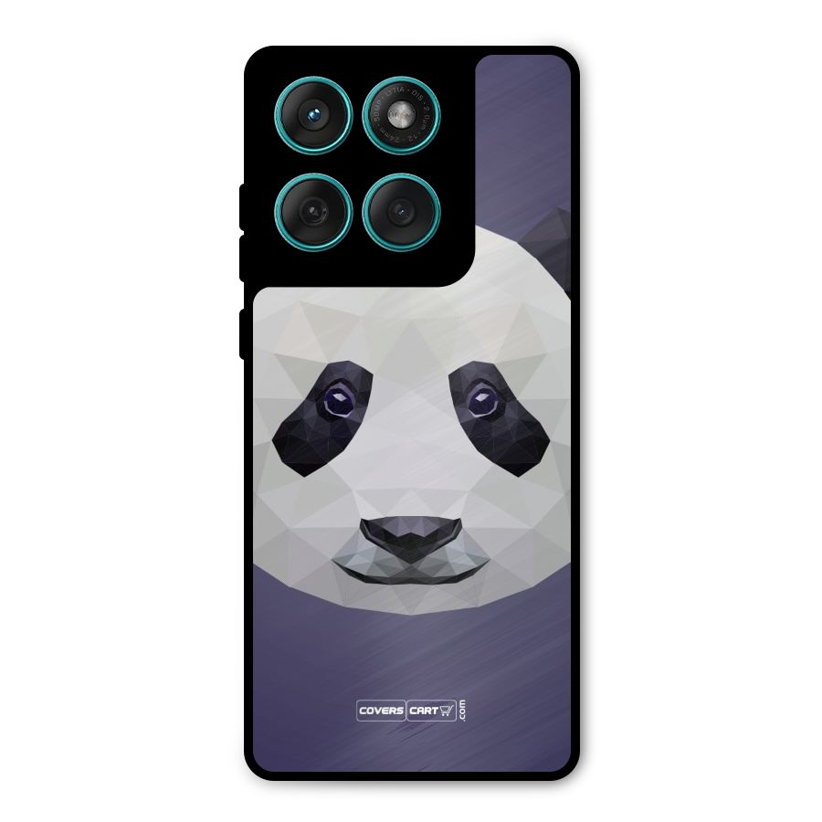 Polygon Panda Metal Back Case for Motorola Edge 60