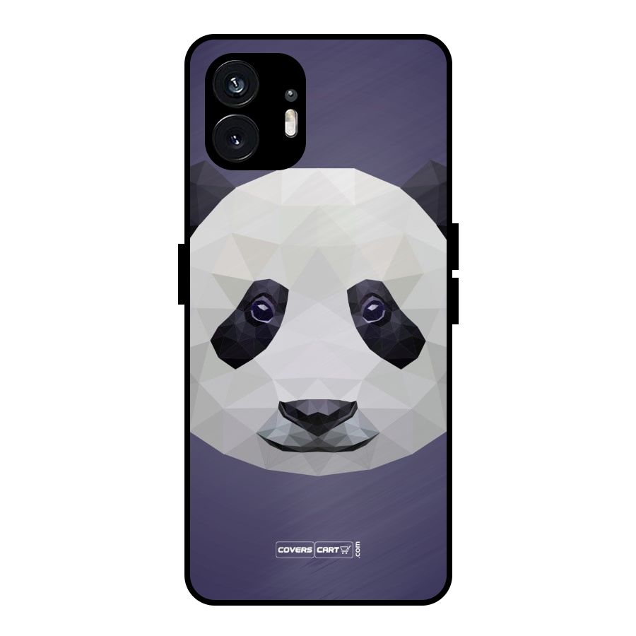 Polygon Panda Metal Back Case for Nothing Phone 2
