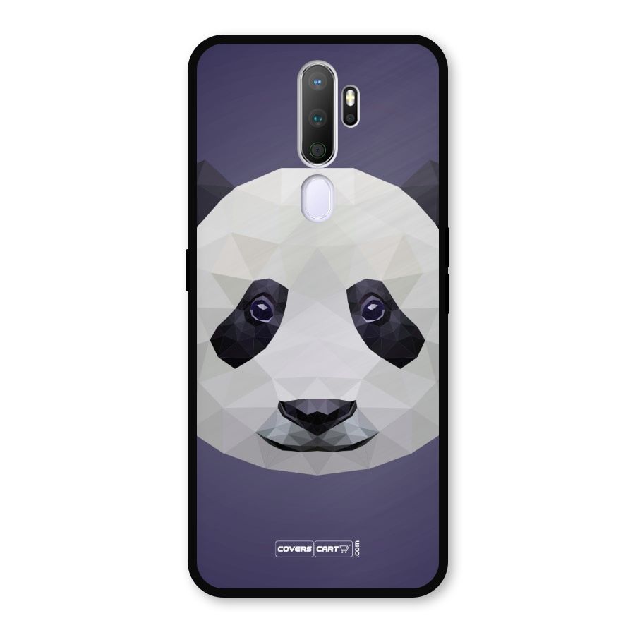 Polygon Panda Metal Back Case for Oppo A5 (2020)
