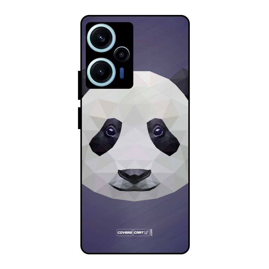 Polygon Panda Metal Back Case for Poco F5