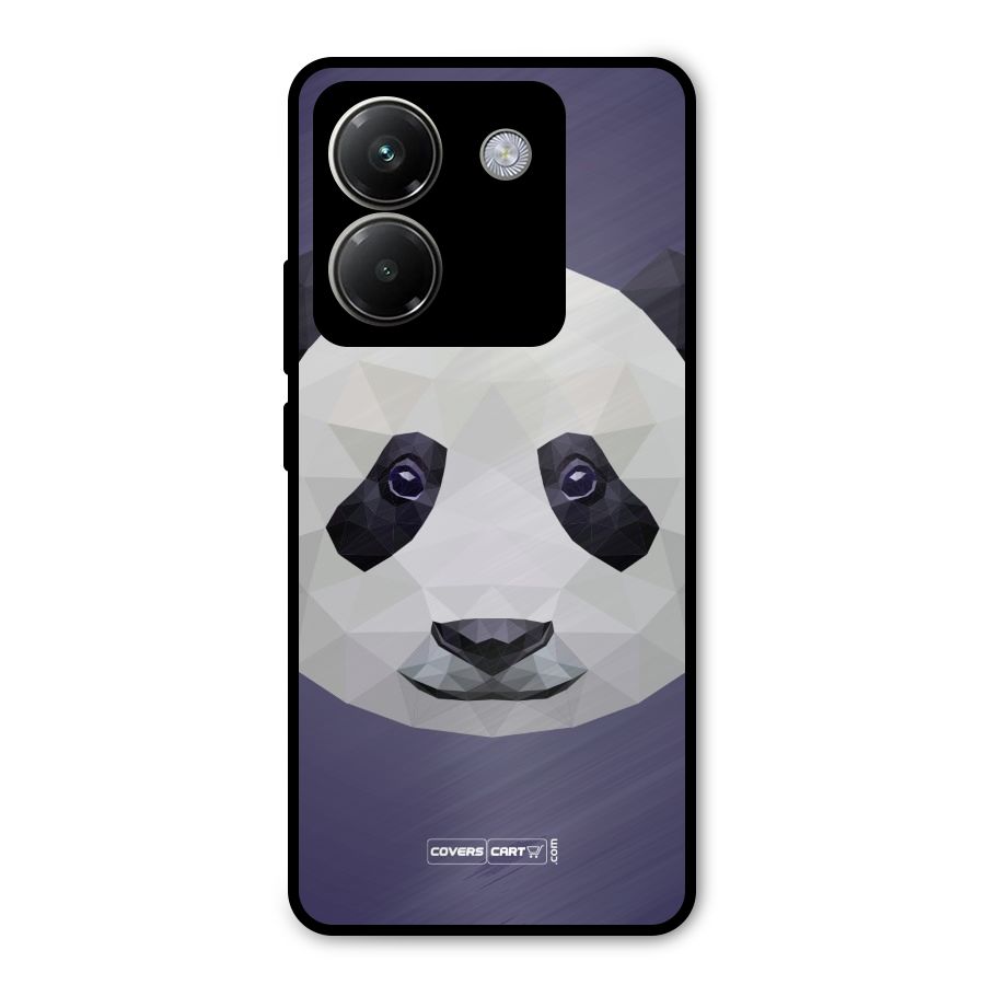 Polygon Panda Metal Back Case for Poco M7 Pro 5G