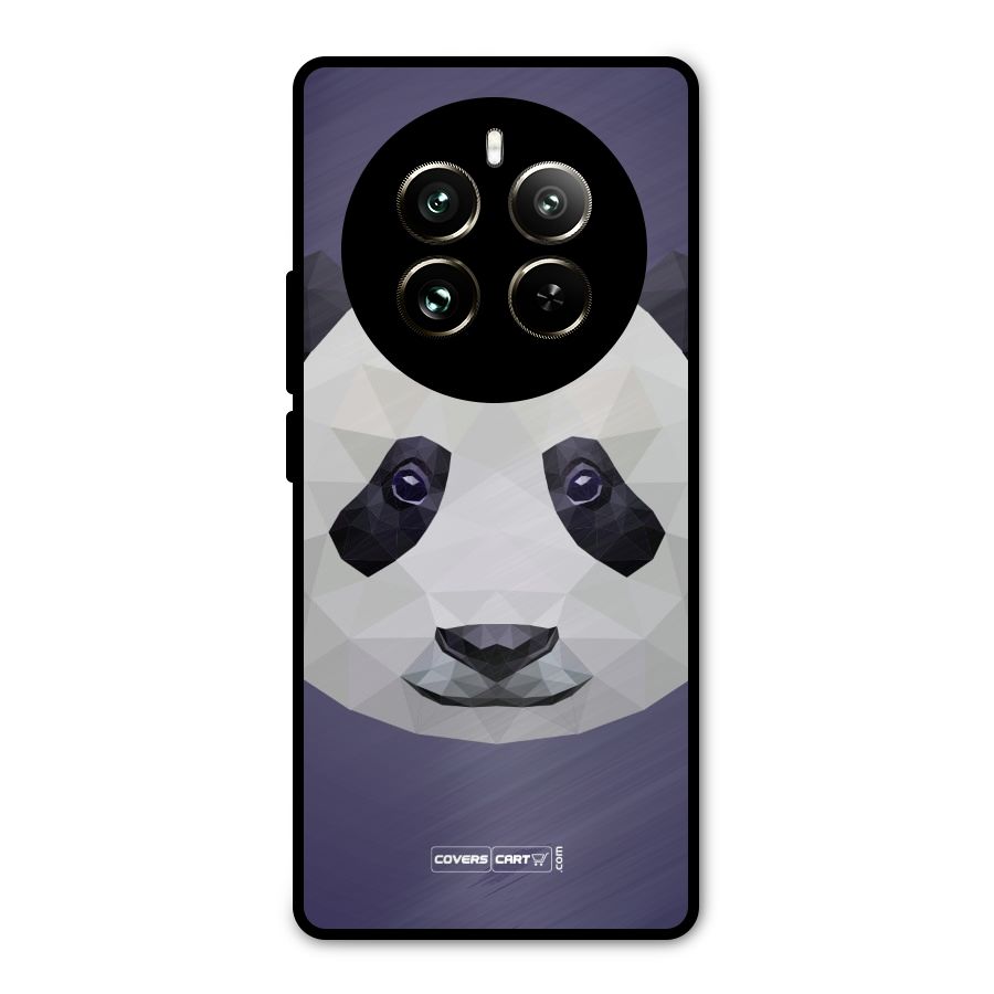 Polygon Panda Metal Back Case for Realme 12 Pro