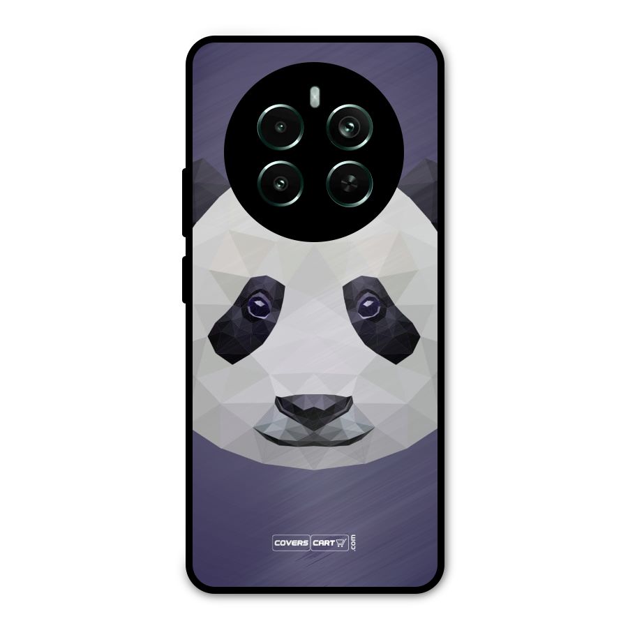 Polygon Panda Metal Back Case for Realme 12 Pro Plus