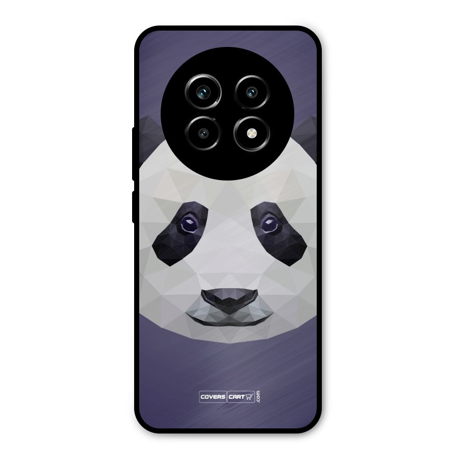 Polygon Panda Metal Back Case for Realme 14 Pro Lite