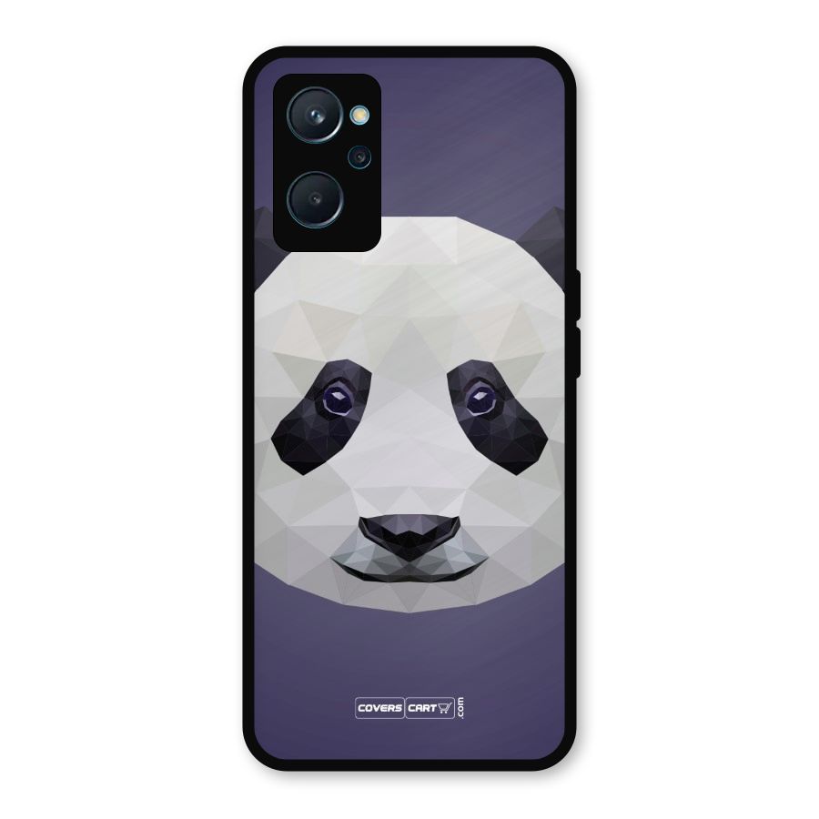 Polygon Panda Metal Back Case for Realme 9i