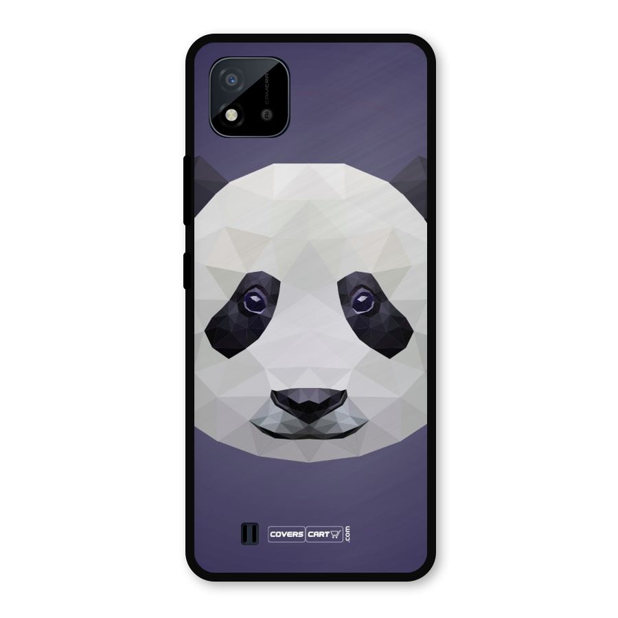 Polygon Panda Metal Back Case for Realme C11 2021