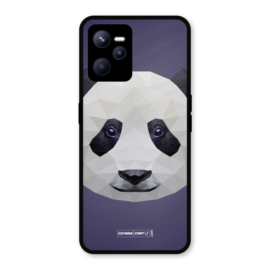Polygon Panda Metal Back Case for Realme C35