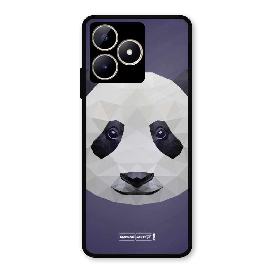 Polygon Panda Metal Back Case for Realme C53