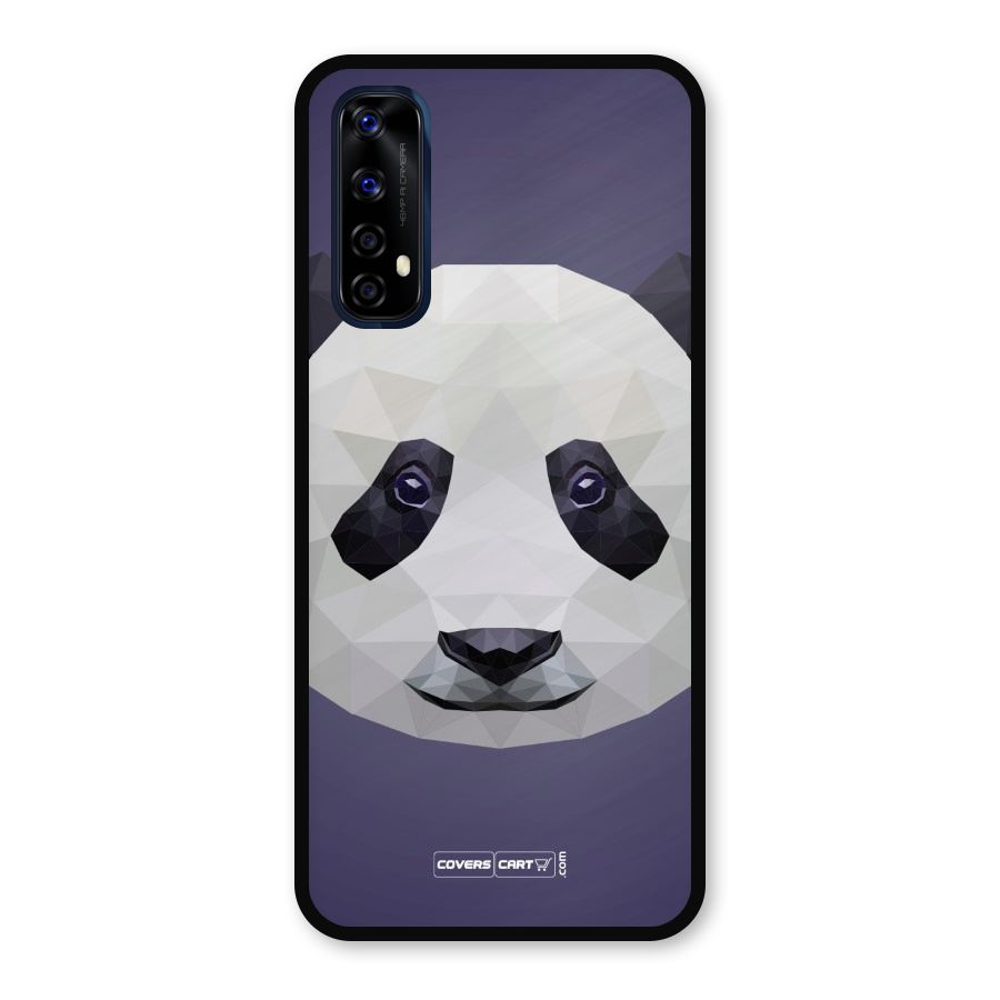 Polygon Panda Metal Back Case for Realme Narzo 20 Pro