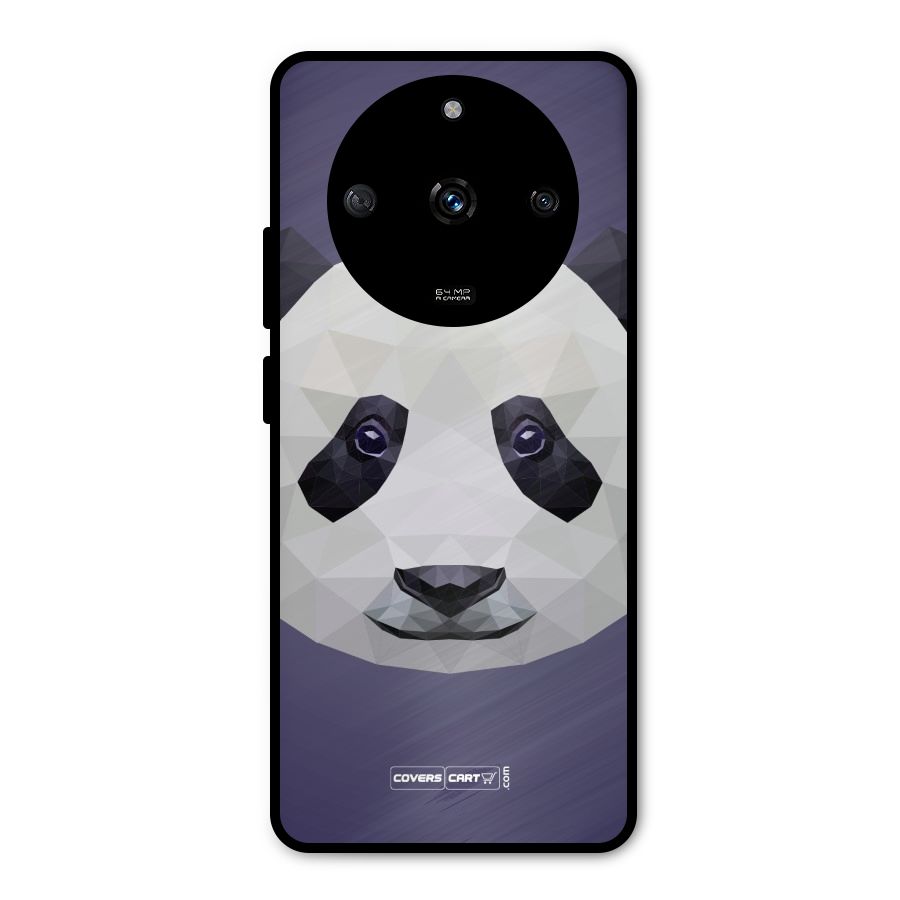 Polygon Panda Metal Back Case for Realme Narzo 60 5G
