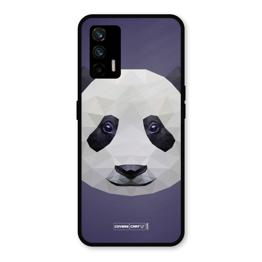 Polygon Panda Metal Back Case for Realme X7 Max