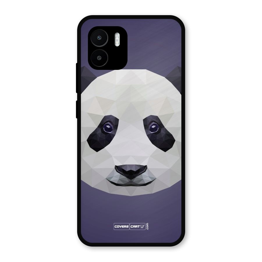 Polygon Panda Metal Back Case for Redmi A1
