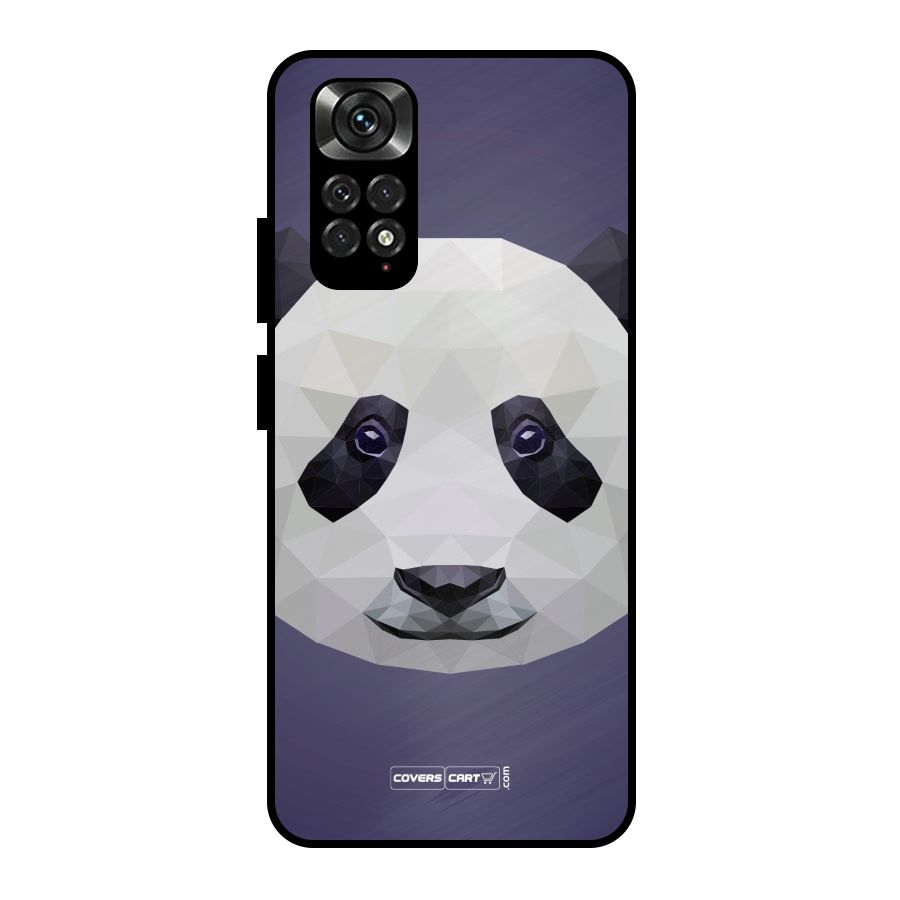 Polygon Panda Metal Back Case for Redmi Note 11 Pro