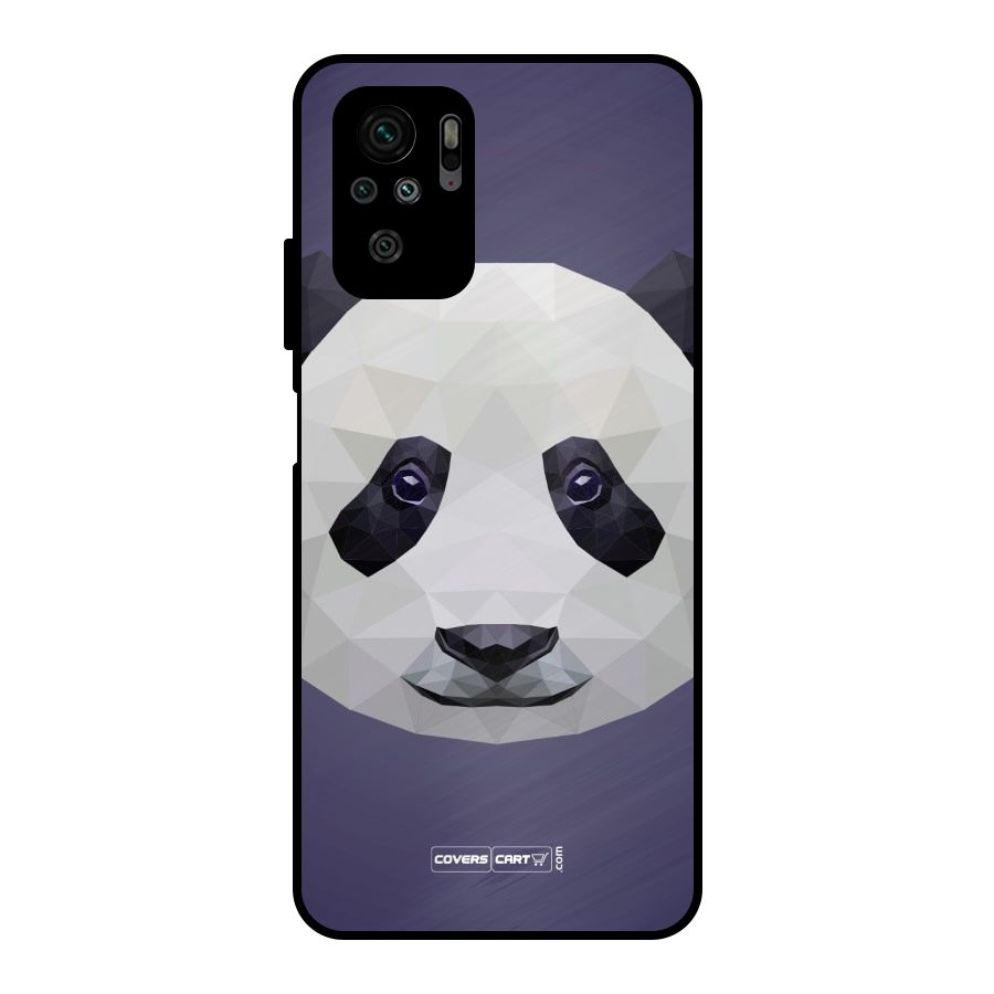 Polygon Panda Metal Back Case for Redmi Note 11 SE