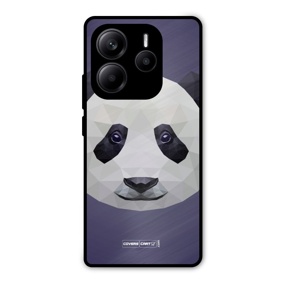 Polygon Panda Metal Back Case for Redmi Note 14 5G