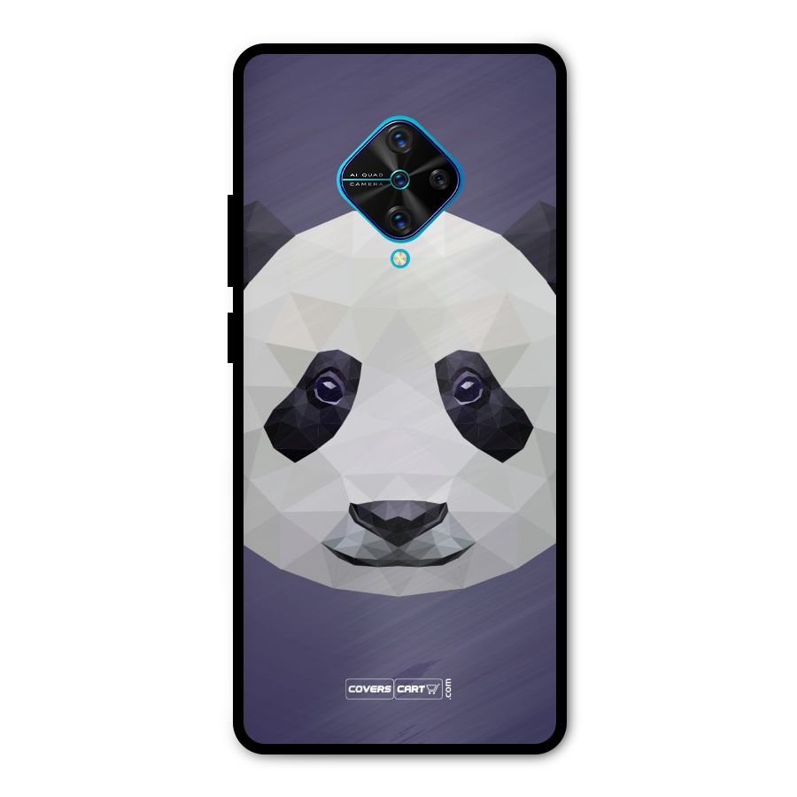 Polygon Panda Metal Back Case for Vivo S1 Pro