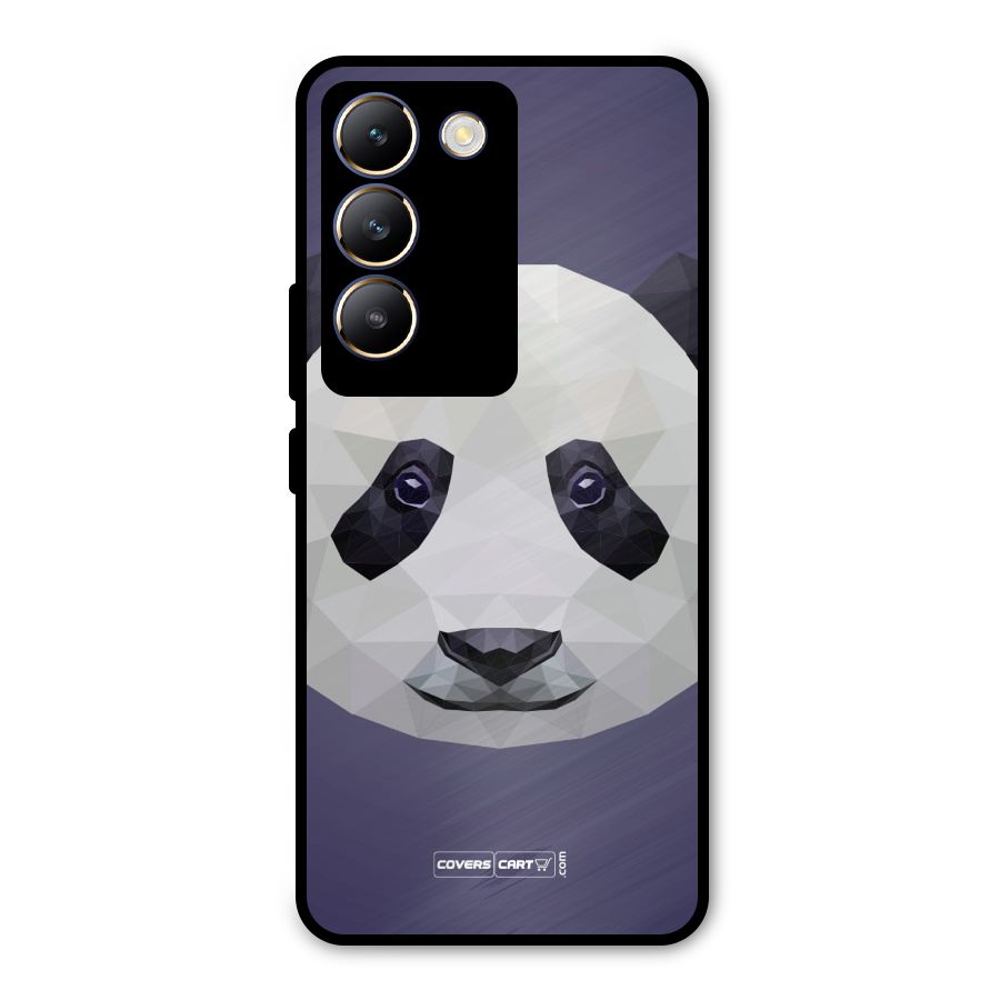 Polygon Panda Metal Back Case for Vivo T3 5G