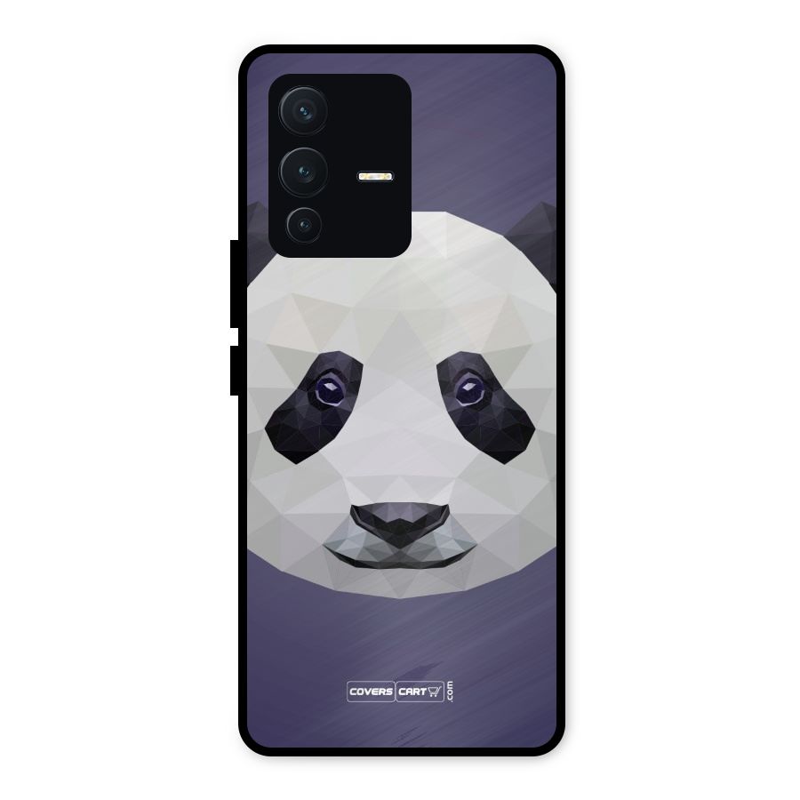 Polygon Panda Metal Back Case for Vivo V23 5G