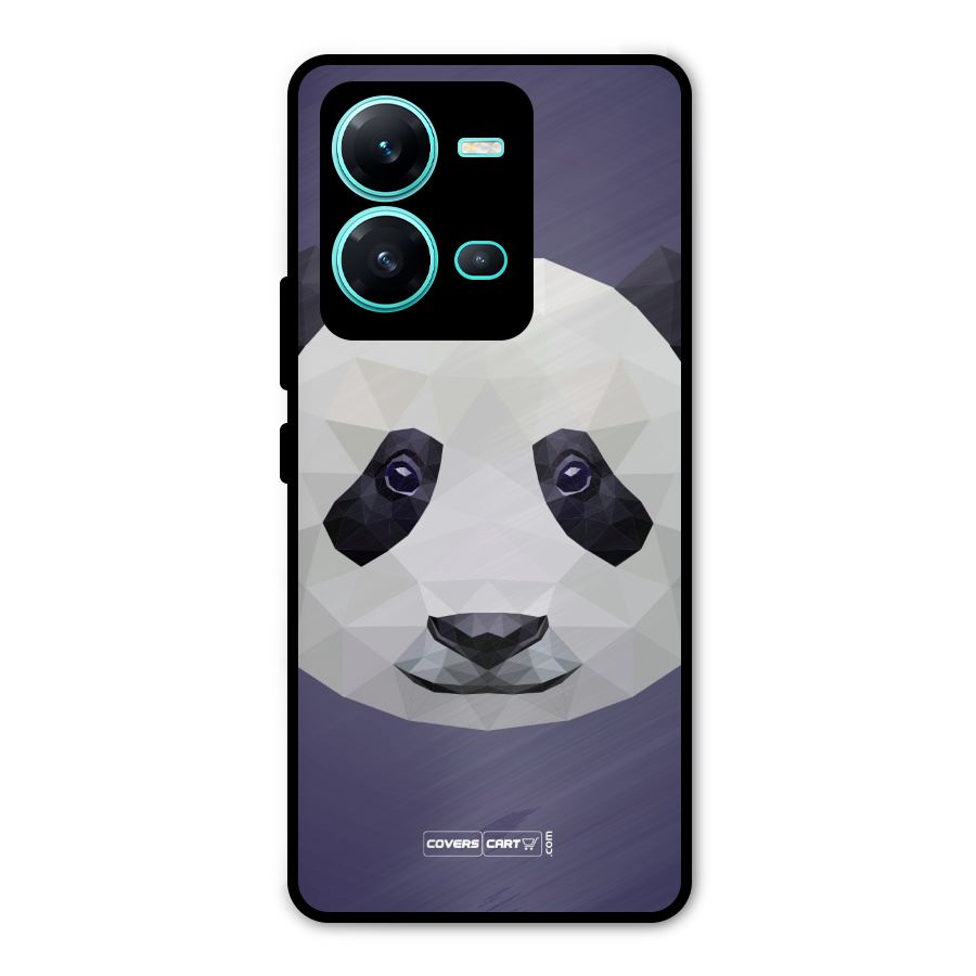 Polygon Panda Metal Back Case for Vivo V25