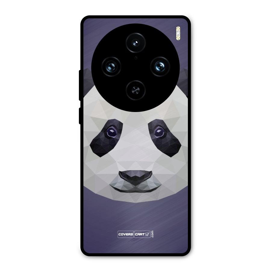 Polygon Panda Metal Back Case for Vivo X100 Pro