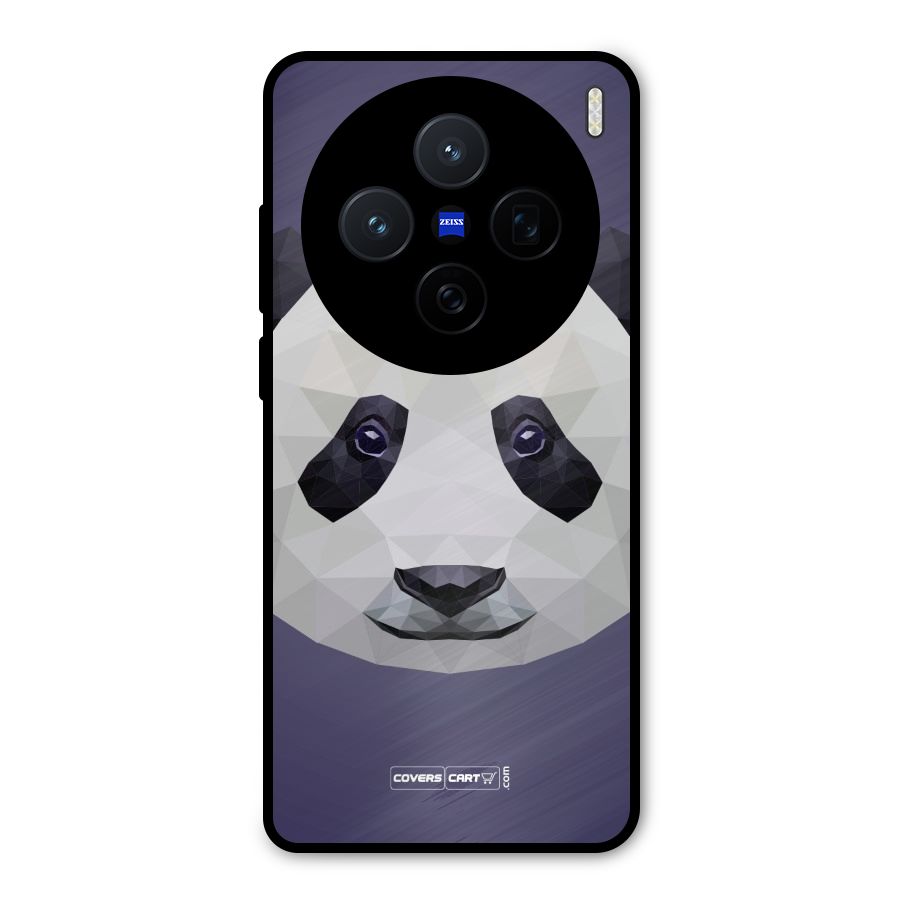 Polygon Panda Metal Back Case for Vivo X200