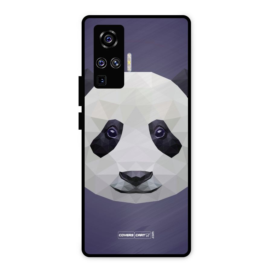 Polygon Panda Metal Back Case for Vivo X50 Pro