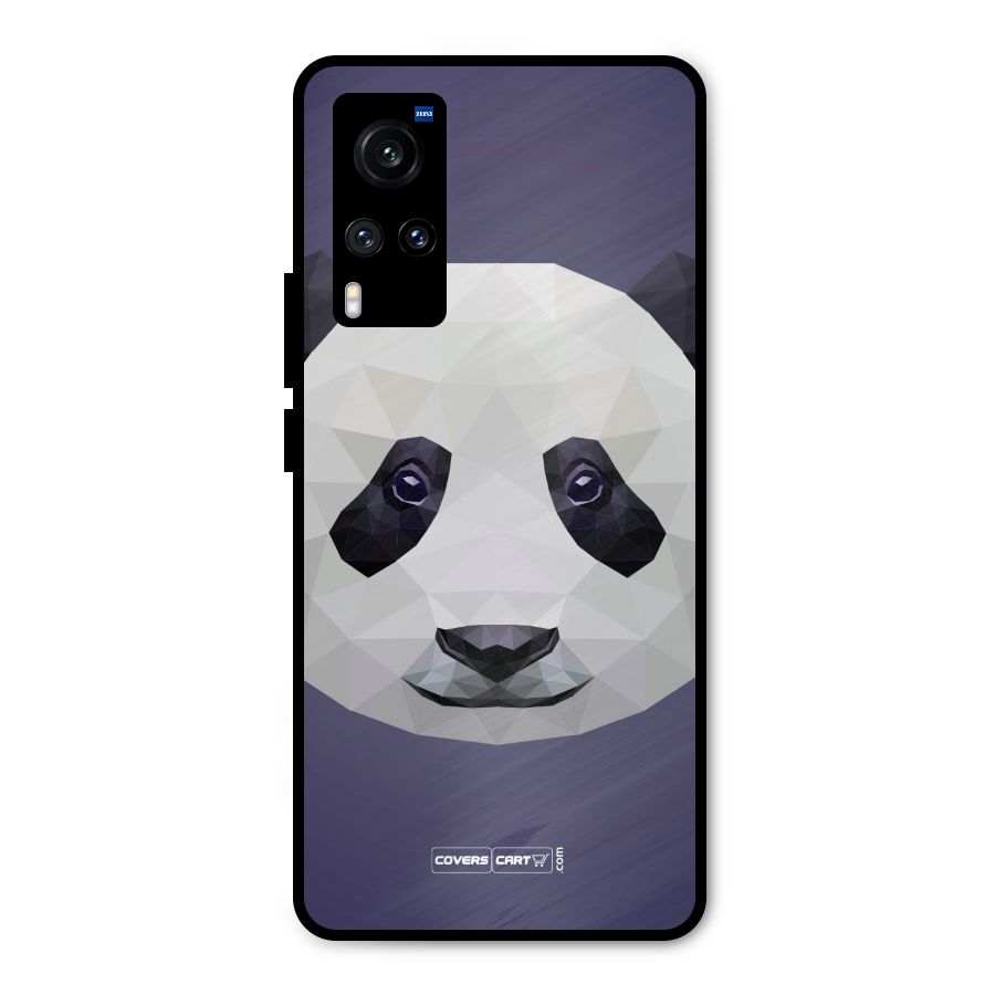 Polygon Panda Metal Back Case for Vivo X60