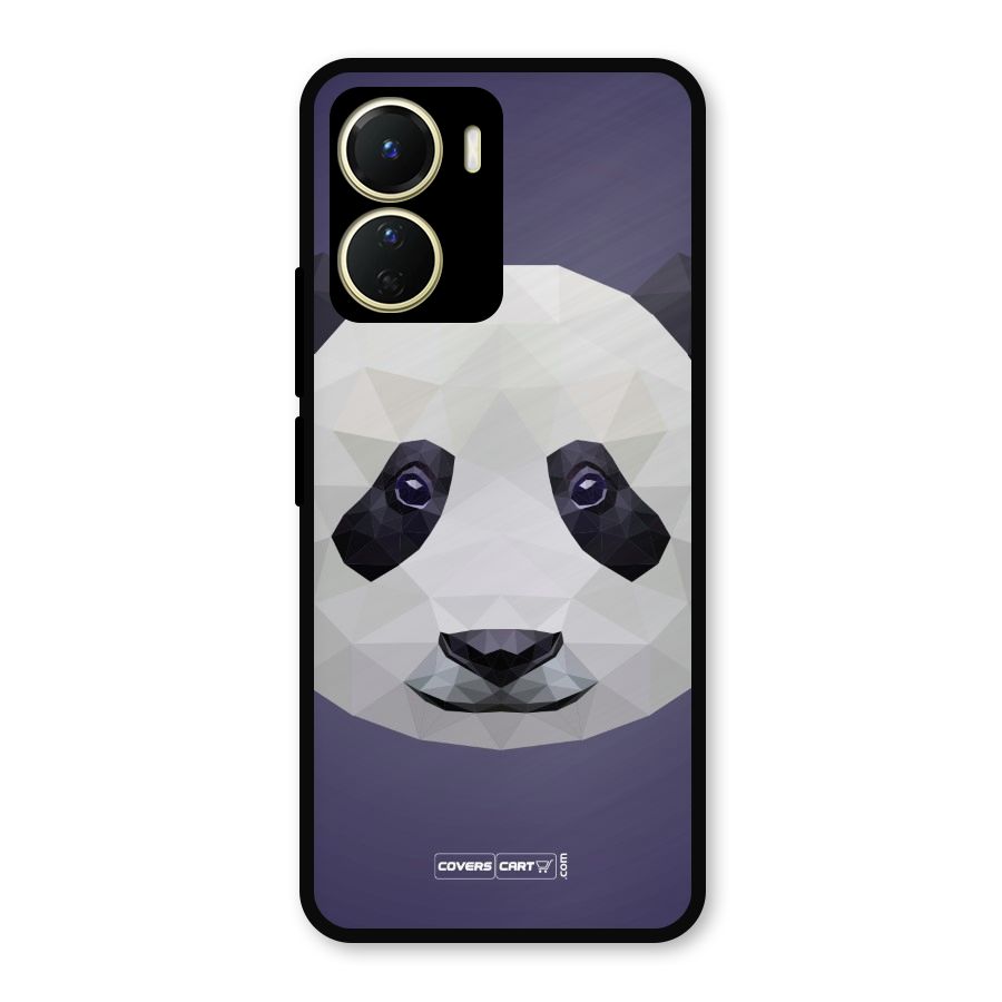 Polygon Panda Metal Back Case for Vivo Y16