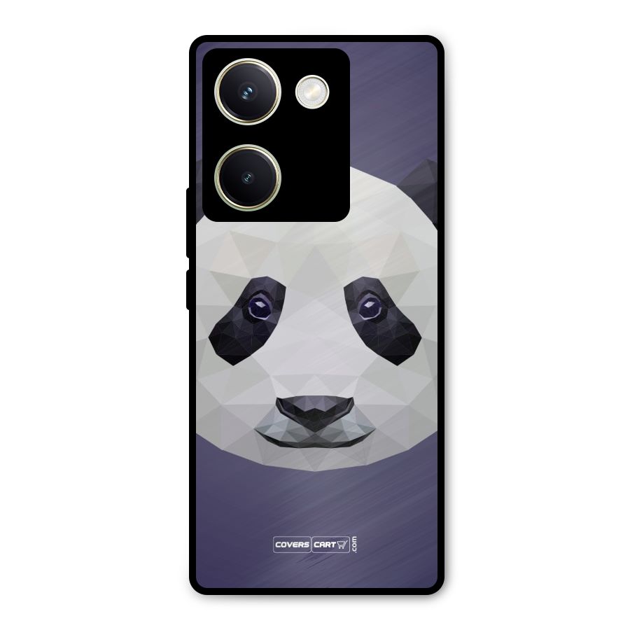 Polygon Panda Metal Back Case for Vivo Y200 Pro