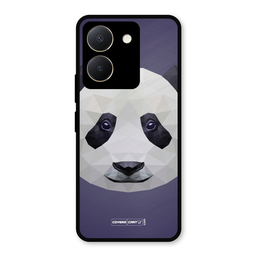 Polygon Panda Metal Back Case for Vivo Y36