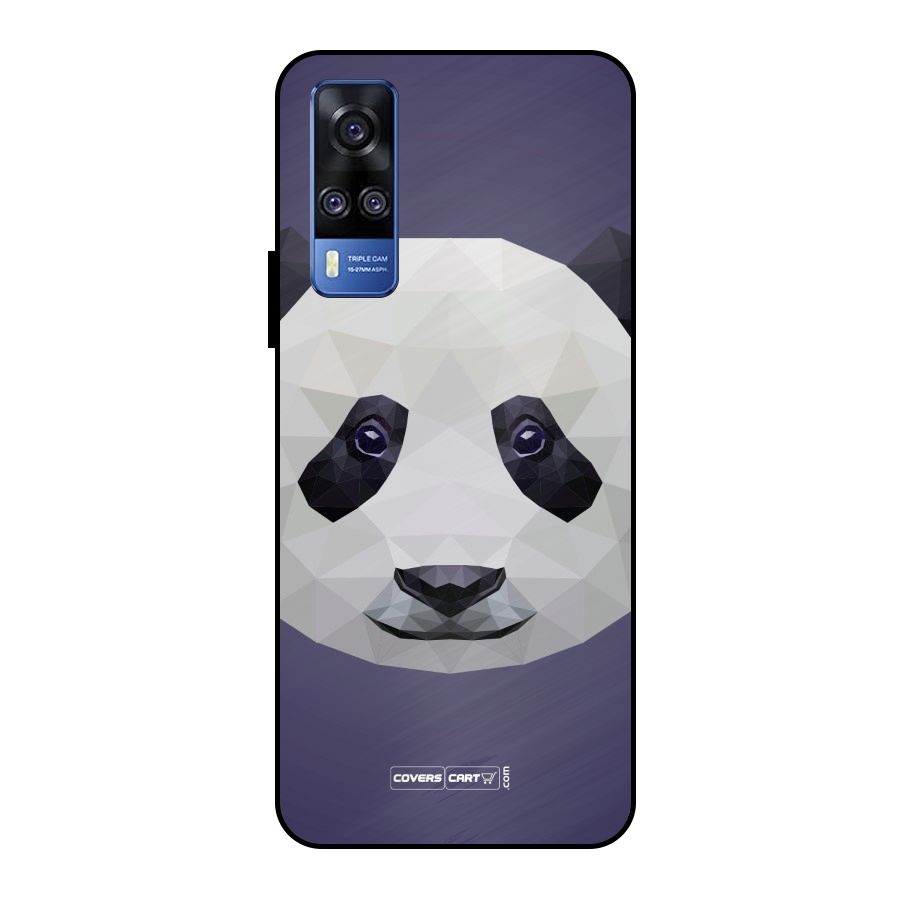 Polygon Panda Metal Back Case for Vivo Y51