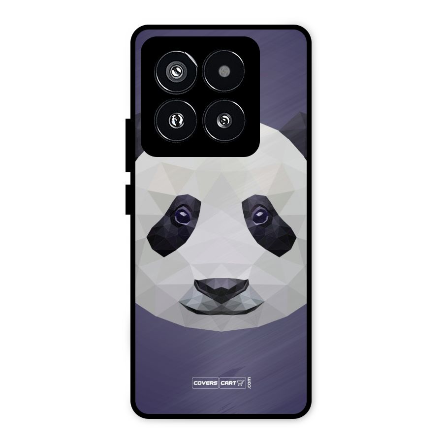 Polygon Panda Metal Back Case for Xiaomi 14 Pro