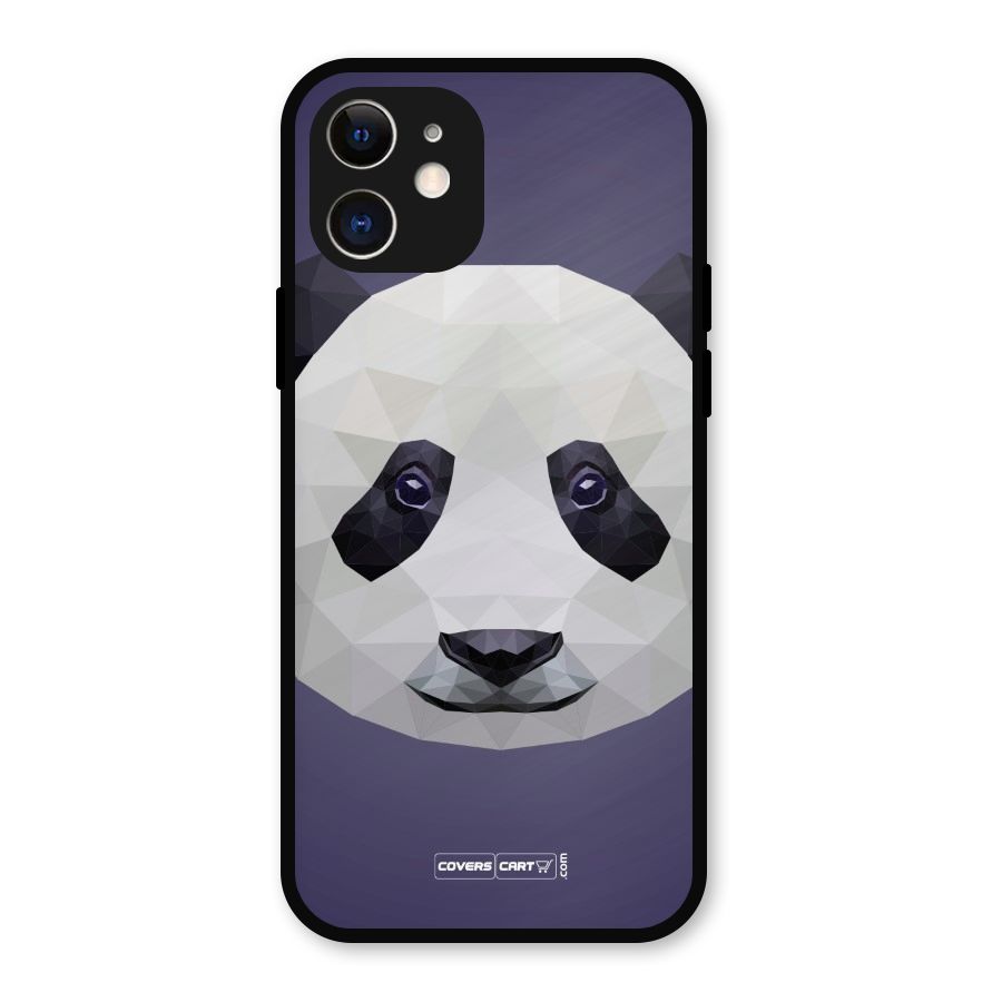 Polygon Panda Metal Back Case for iPhone 12