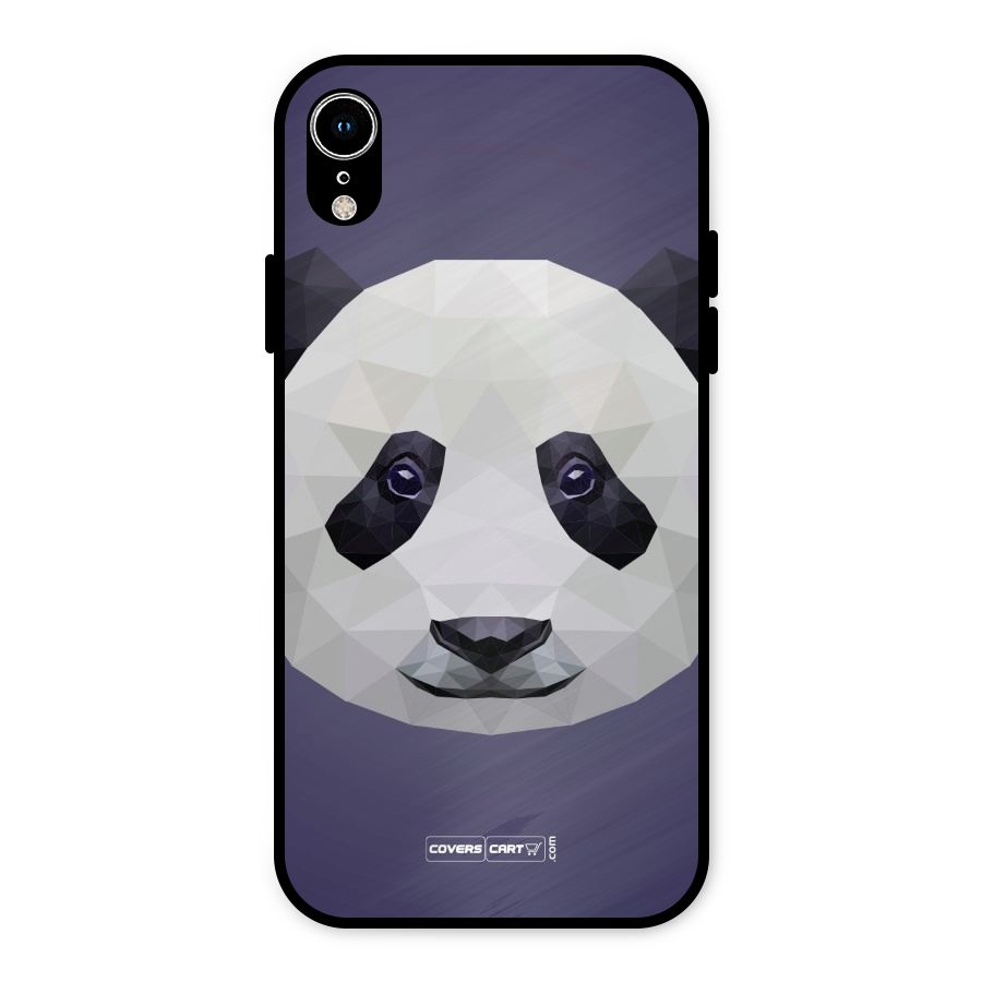 Polygon Panda Metal Back Case for iPhone XR
