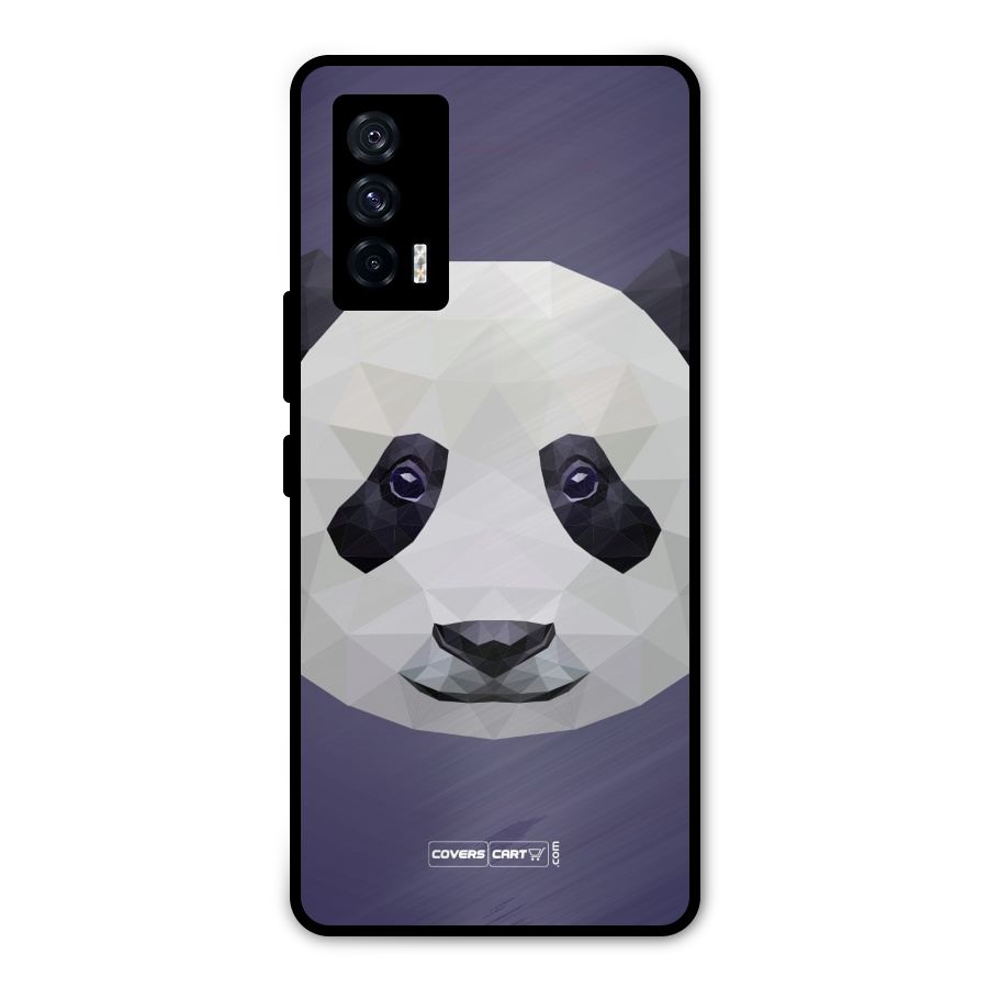 Polygon Panda Metal Back Case for iQOO 7 5G