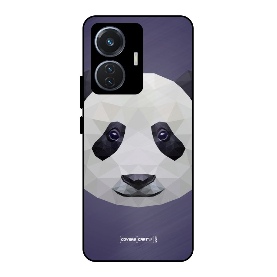 Polygon Panda Metal Back Case for iQOO Z6 44W
