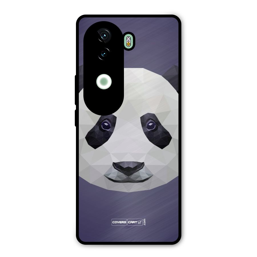 Polygon Panda Metal Back Case for iQOO Z9s