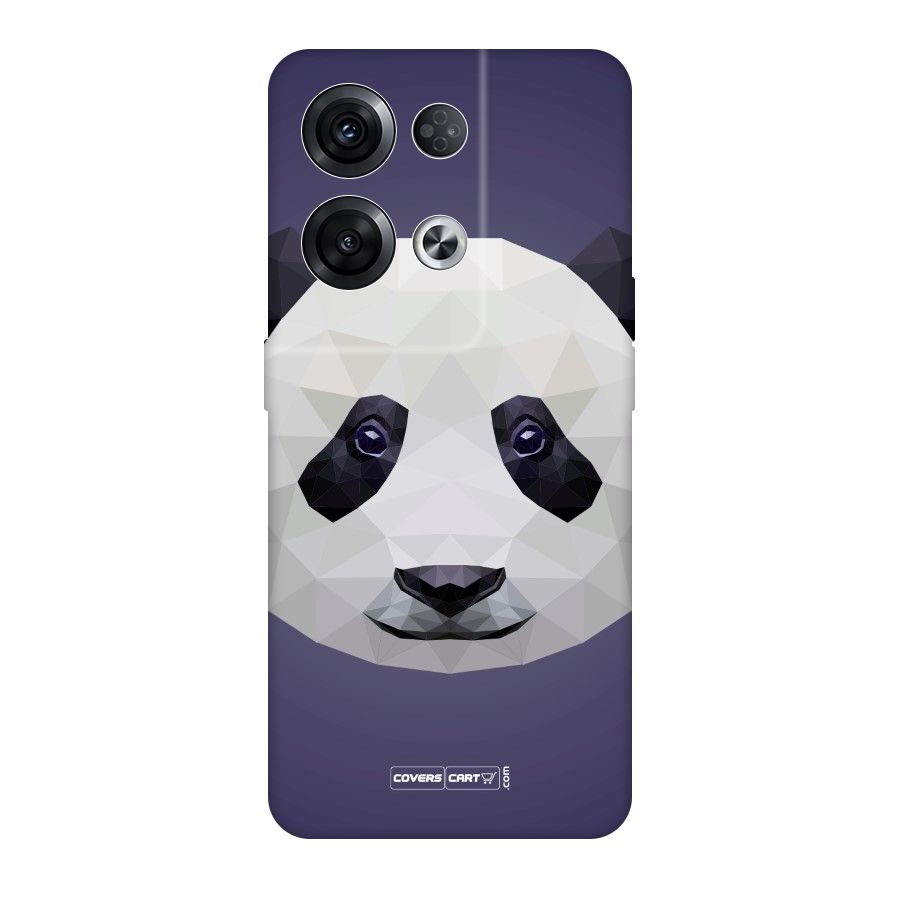 Polygon Panda Original Polycarbonate Back Case for Oppo Reno8 Pro 5G