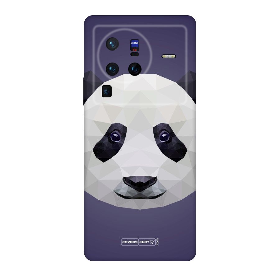 Polygon Panda Original Polycarbonate Back Case for Vivo X80