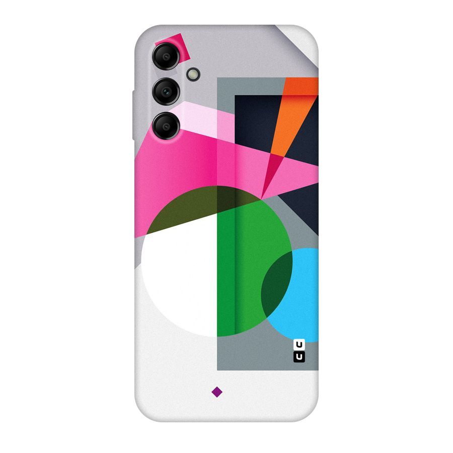 Polygons Cute Pattern Original Polycarbonate Back Case for Galaxy A14 5G