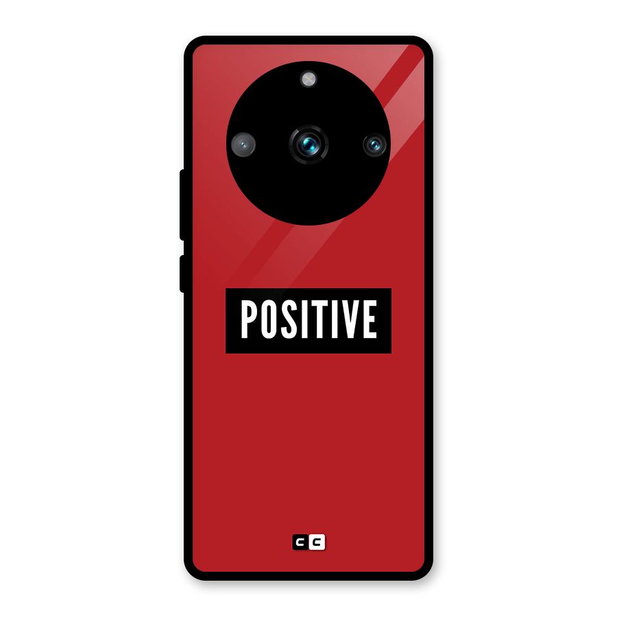 Positive Minimal Glass Back Case for Realme 11 Pro