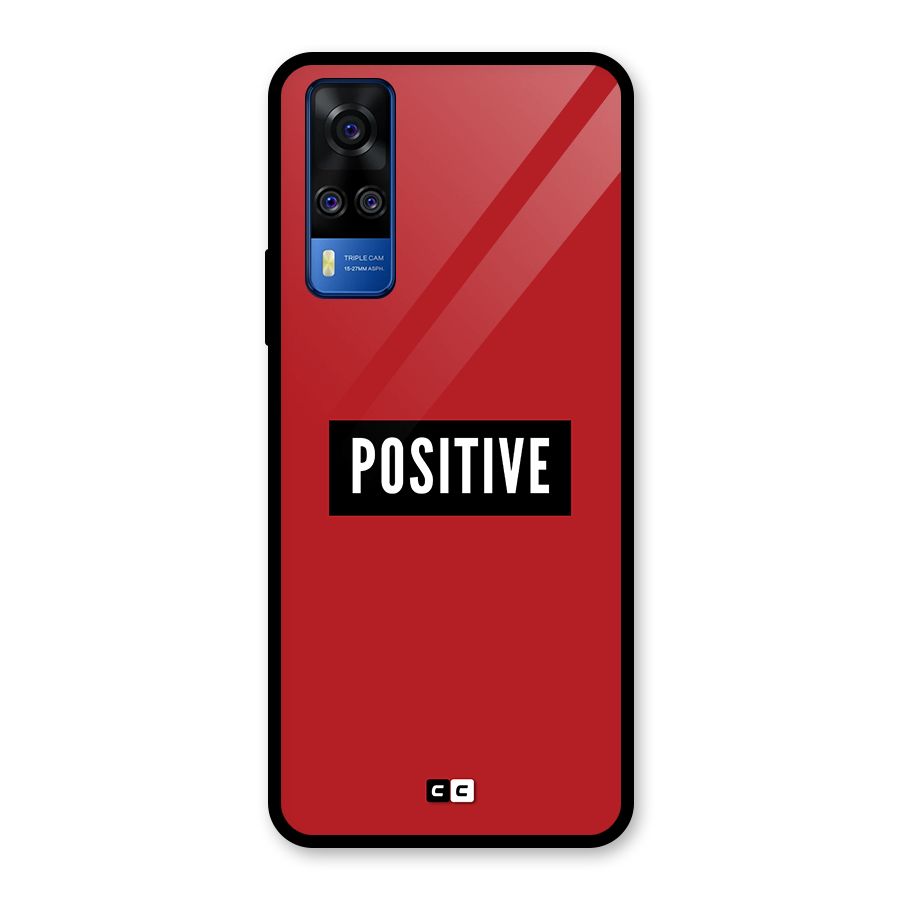 Positive Minimal Glass Back Case for Vivo Y31