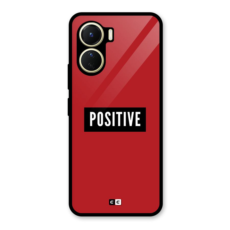 Positive Minimal Glass Back Case for Vivo Y56