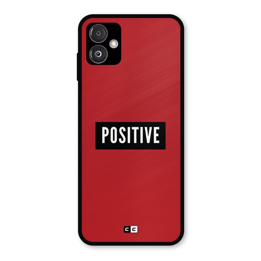 Positive Minimal Metal Back Case for Galaxy F14