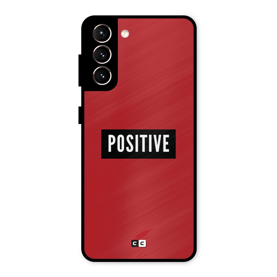 Positive Minimal Metal Back Case for Galaxy S21 5G