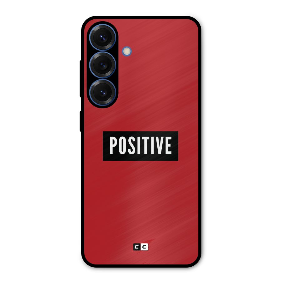 Positive Minimal Metal Back Case for Galaxy S25